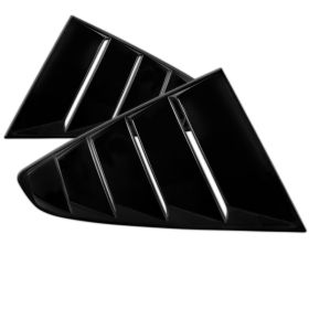 2015-2017 Ford Mustang Quarter Window Louvers/Covers  - WLUQ-MST15A