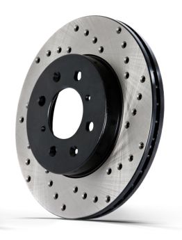 2003 Hyundai Tiburon StopTech Sport Brake Kit Drilled - All 4 F & R-979.51002