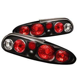 1993-2002 Chevy Camaro Black Euro Style Tail Lights - 111-CCAM98-BK