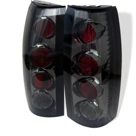 1988-1998 Chevy C/K Series 3500 Smoke Euro Style Tail Lights - 111-CCK88-SM