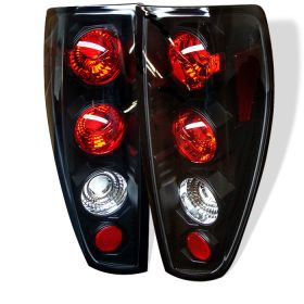 2004-2012 Chevy Colorado Black Euro Style Tail Lights - 111-CCO04-BK