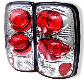 2000-2006 Chevy Suburban Chrome Euro Style Tail Lights - 111-CD00-C