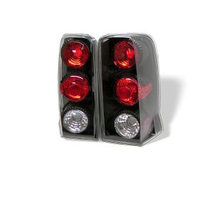 2002-2006 Cadillac Escalade Black Euro Style Tail Lights - 111-CE02-BK