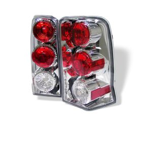 2002-2006 Cadillac Escalade Chrome Euro Style Tail Lights - 111-CE02-C