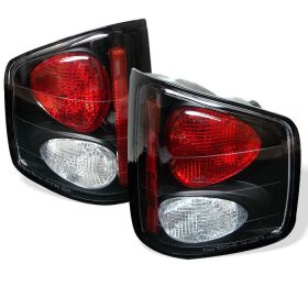 1994-2004 Chevy S-10 Black Euro Style Tail Lights - 111-CS1094-BK
