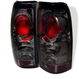 1999-2002 Chevy Silverado 2500 Smoke Euro Style Tail Lights - 111-CS99-SM