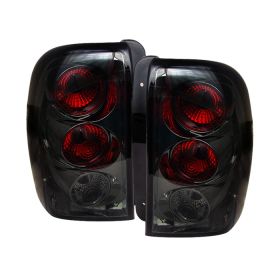 2002-2009 Chevy Trail Blazer Smoke Euro StyleTail Lights - 111-CTB02-SM