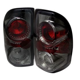 1997-2004 Dodge Dakota Smoke Euro Style Tail Lights - 111-DDAK97-SM