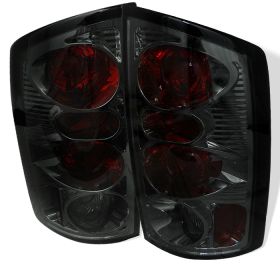 2002-2006 Dodge Ram 1500 Smoke Euro Style Tail Lights - 111-DRAM02-SM