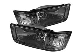1992-1996 Ford F150 Smoke Crystal Headlights - 333-FB92-1PC-SM