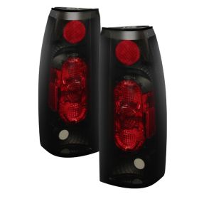 1992-1994 GMC Jimmy Full-Size Black/Smoke Euro Style Tail Lights-ALT-YD-CCK88G2-