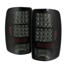 2000-2006 Chevy Tahoe/Suburban Black/Smoke LED Tail Lights-ALT-YD-CD00-LED-BSM