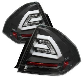 2006-2013 Chevy Impala Black LED Tail Lights-ALT-YD-CHIP06-LED-BK
