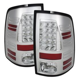 2013-2014 Dodge Ram 1500/2500/3500 Chrome LED Tail Lights-ALT-YD-DRAM13-LED-C