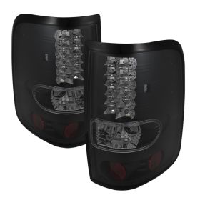 2004-2008 Ford F150 Styleside Black/Smoke LED Tail Lights-ALT-YD-FF15004-LED-BSM