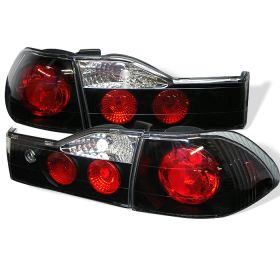 2001-2002 Honda Accord 4DR Black Euro Style Tail Lights-ALT-YD-HA01-4D-BK