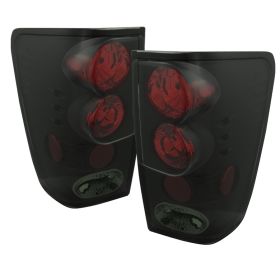 2004-2014 Nissan Titan Black/Smoke Euro Style Tail Lights-ALT-YD-NTI04-BSM