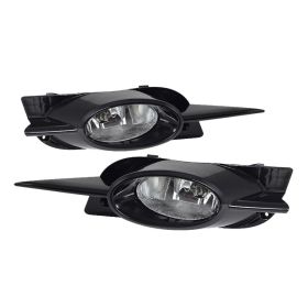 2009-2011 Honda Civic Clear OEM Fog Lights - FL-CL-HC09-2D-C