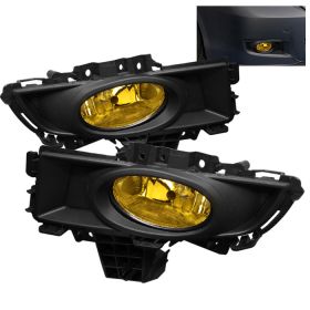 2007-2008 Mazda Mazda3 Yellow OEM Fog Lights - FL-CL-MAZ307-Y
