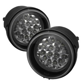 2006-2010 Dodge Charger Clear LED Fog Lights - FL-LED-DCH05-C