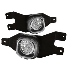 1999-2004 Ford F250 F350 Clear LED Fog Lights - FL-LED-FF25001-C