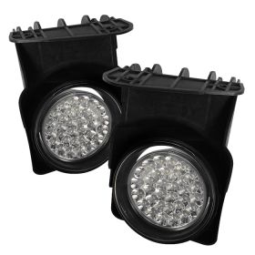 2003-2006 GMC Sierra 1500 2500 3500 Clear LED Fog Lights - FL-LED-GS03-C