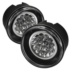 2005-2009 Jeep Grand Cherokee Clear LED Fog Lights - FL-LED-JGC05-C