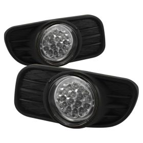 1999-2004 Jeep Grand Cherokee Clear LED Fog Lights - FL-LED-JGC99-C