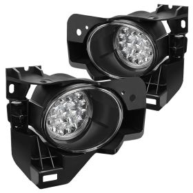 2009-2012 Nissan Maxima Clear LED Fog Lights - FL-LED-NM2010-C