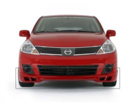 2007-2011 Nissan Versa Stillen Front Lip Air dam - 107011