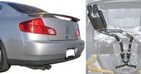 2003-2006 Infiniti G35 Sedan Stillen Exhaust System Kit - 504370