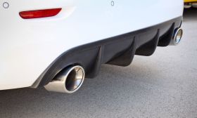 2014-2017 Infiniti Q50 Stillen Rear Diffuser - KB11222