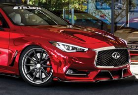 2017-2019 Infiniti Q60 Stillen Front Lip Air dam - KB11231