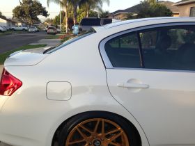 2009-2012 Infiniti G37 Sedan Stillen Roof Spoiler Wing - KB11844