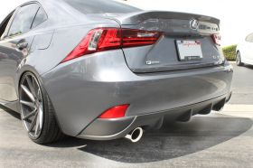 2014-2015 Lexus IS250 Stillen Rear Diffuser - KB31002MB
