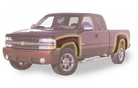 1999-2004 GMC Sierra 2500 Street Scene Front & Rear Box Urethane Fender Flares - 950-58200