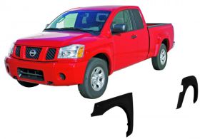 2004-2009 Nissan Titan Street Scene Urethane Fender Flares - 950-59575