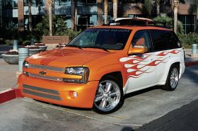 2002-2005 Chevrolet Trailblazer Street Scene Urethane Front Bumper Cover - 950-70152