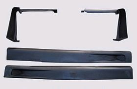 1983-1986 Chevrolet Blazer S10 2DR Street Scene Urethane Side Skirts - 950-70173