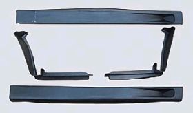 1991-1993 Chevrolet Blazer 4DR Street Scene Urethane Side Skirts - 950-70174
