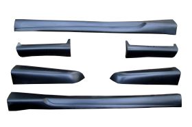 2004-2012 GMC Canyon Standard Cab Street Scene Urethane Side Skirts - 950-70214