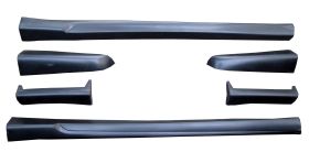 2004-2012 GMC Canyon Super Cab Street Scene Urethane Side Skirts - 950-70215