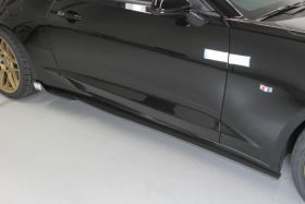 2016 Chevrolet Camaro SS Street Scene Urethane Side Skirts Matte Black - 950-70234B
