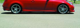 2003-2007 Infiniti G35 Coupe Street Scene Urethane Side Skirts - 950-70336