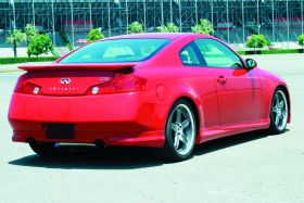 2003-2007 Infiniti G35 Coupe Street Scene Urethane Rear Bumper Lip - 950-70337