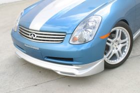 2003-2004 Infiniti G35 Sedan Street Scene Urethane Front Bumper Lip - 950-70340