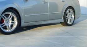 2004-2006 Nissan Maxima Street Scene Urethane Side Skirts - 950-70354