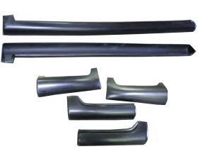 2002-2008 Dodge Ram 1500/2500/3500 4DR Street Scene Urethane Side Skirts - 950-70511