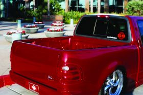 2001-2003 Ford F-150 Street Scene Urethane Truck Bed Side-Rail Protector Smooth Caps - 950-70726
