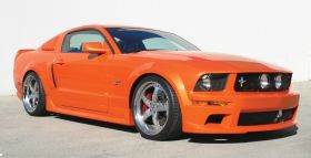 2005-2009 Ford Mustang Street Scene Urethane Side Skirts - 950-70742